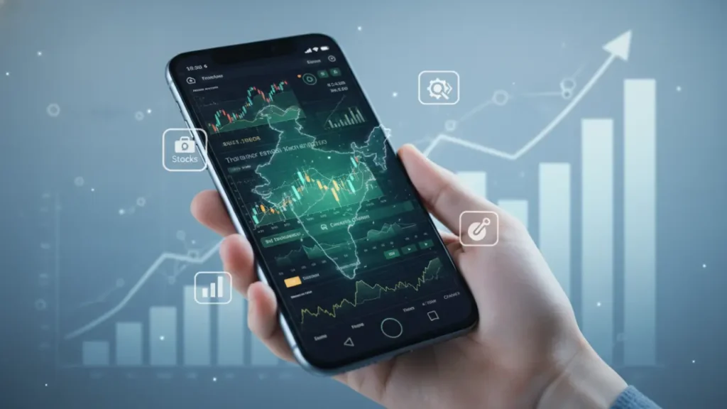Best Free Stock Market Apps For Beginners India Featured